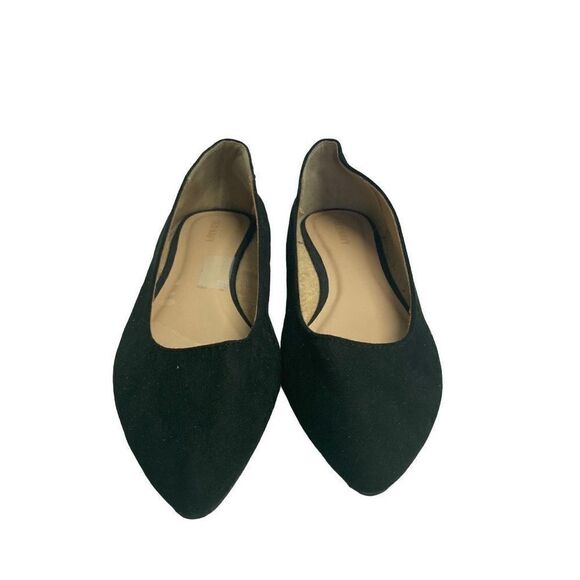 OLD NAVY Black Jack Women’s Pointy Ballet Slip On Shoes Size 10 - Picture 1 of 10